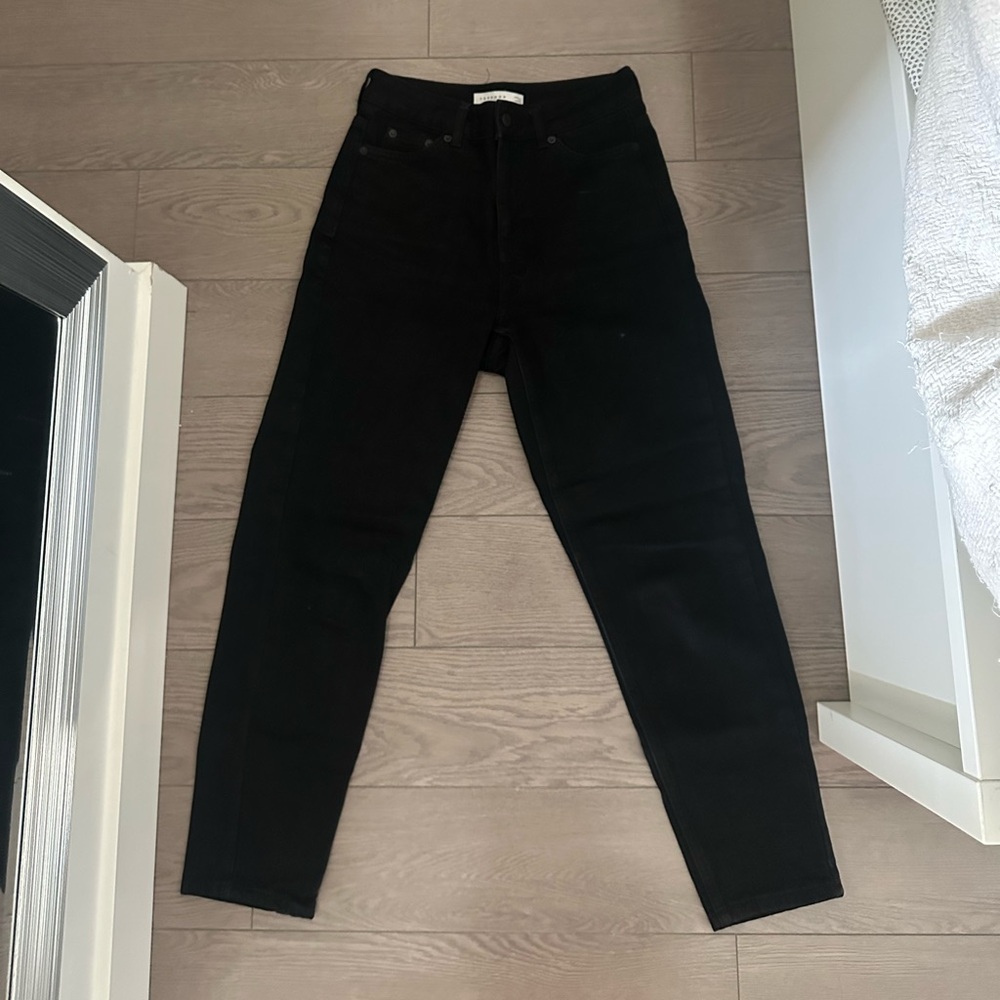 Topshop Black Skinny Jeans for Women